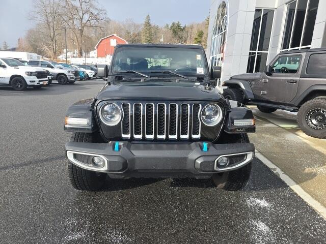 Used 2023 Jeep Wrangler 4xe Sahara 4XE with VIN 1C4JJXP60PW650605 for sale in Warrensburg, NY