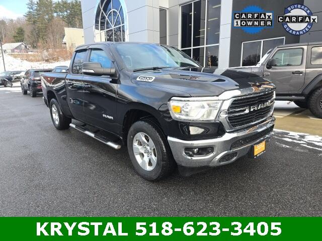 Used 2021 RAM Ram 1500 Pickup Big Horn/Lone Star with VIN 1C6SRFBT4MN700466 for sale in Warrensburg, NY