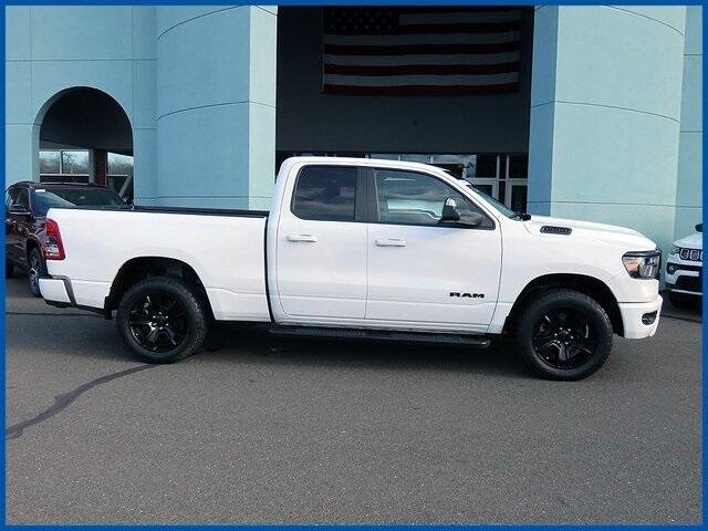 Certified 2022 RAM Ram 1500 Pickup Big Horn/Lone Star with VIN 1C6SRFBT0NN140320 for sale in New Britain, CT