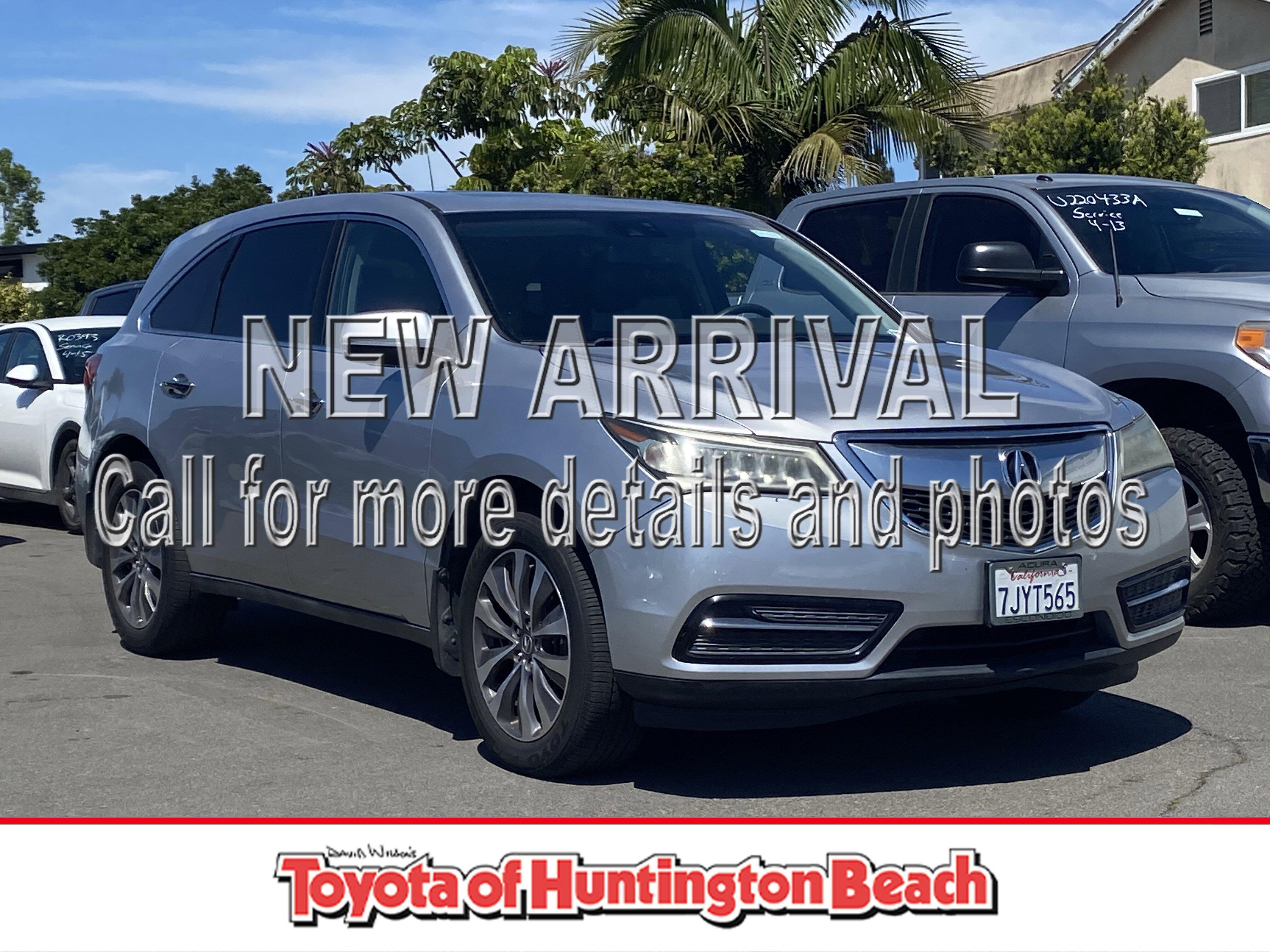 2015 Acura MDX Technology Package