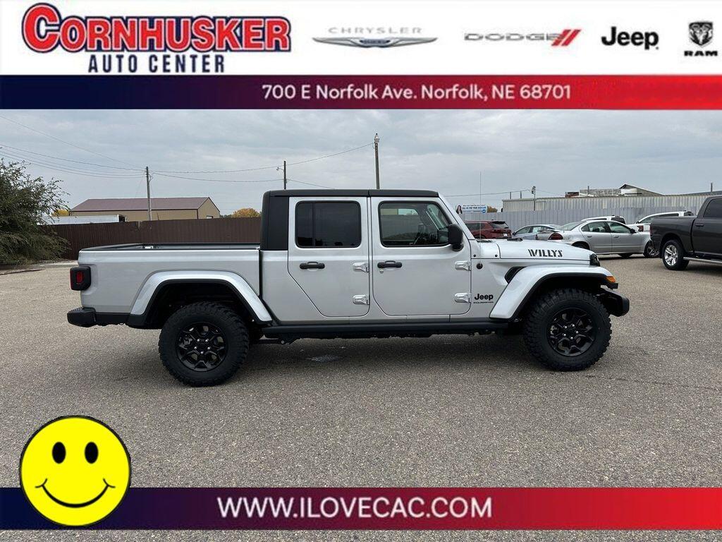 Used 2023 Jeep Gladiator WILLYS with VIN 1C6HJTAG3PL572936 for sale in Norfolk, NE