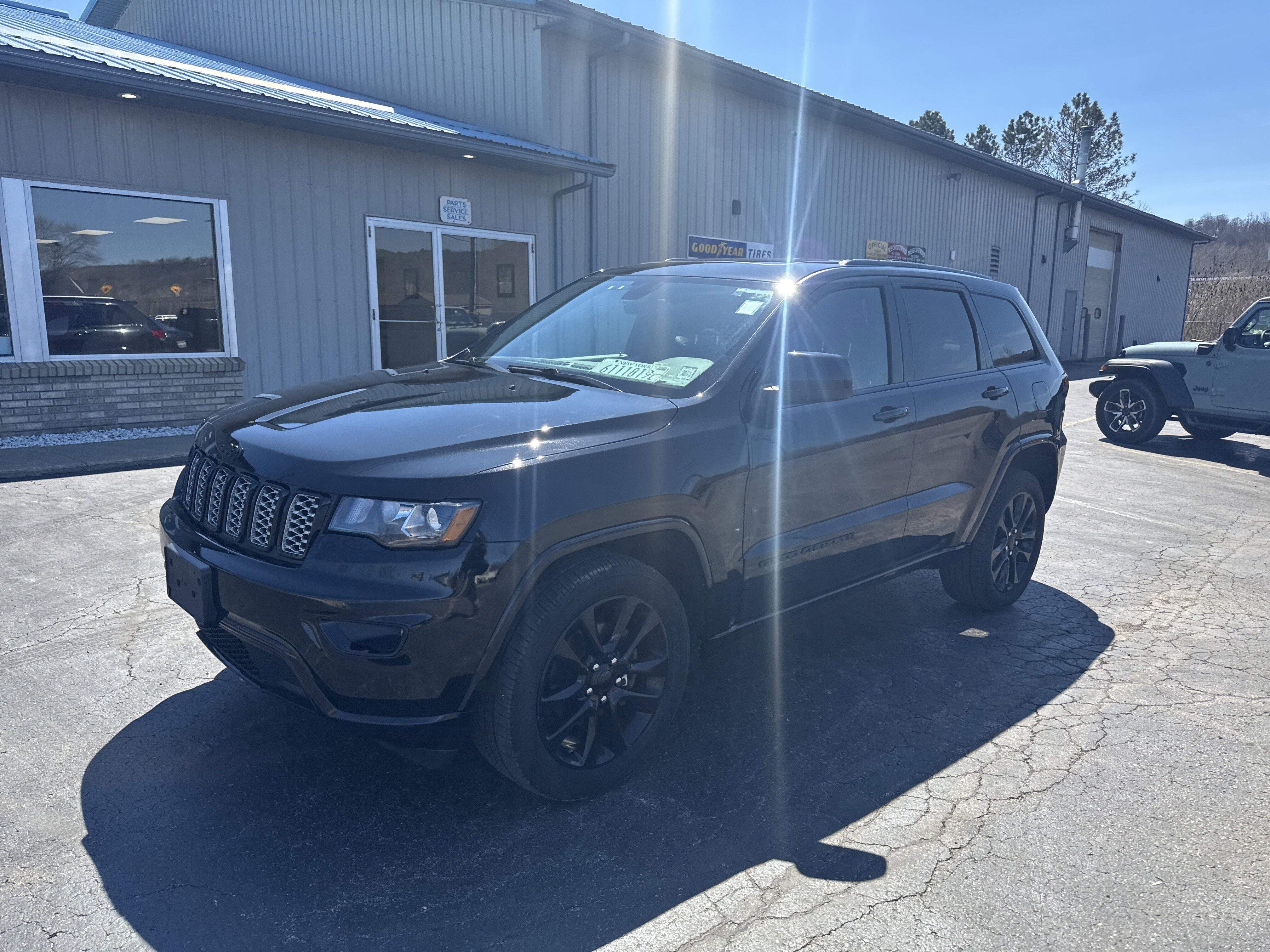 Used 2020 Jeep Grand Cherokee Altitude with VIN 1C4RJFAG1LC390774 for sale in Dansville, NY