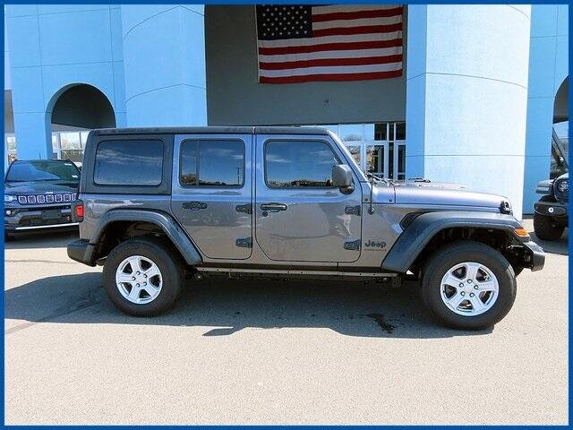 Certified 2023 Jeep Wrangler 4-Door Sport S with VIN 1C4HJXDM4PW539542 for sale in New Britain, CT