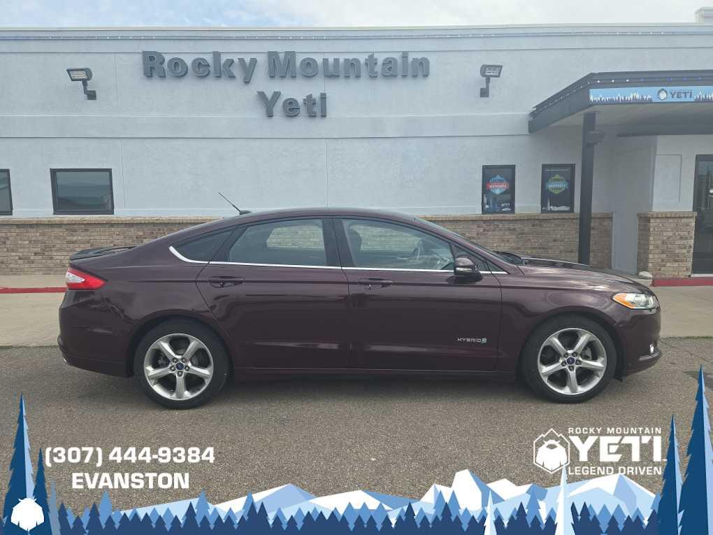 Used 2013 Ford Fusion SE Hybrid with VIN 3FA6P0LU7DR267409 for sale in Jackson, WY