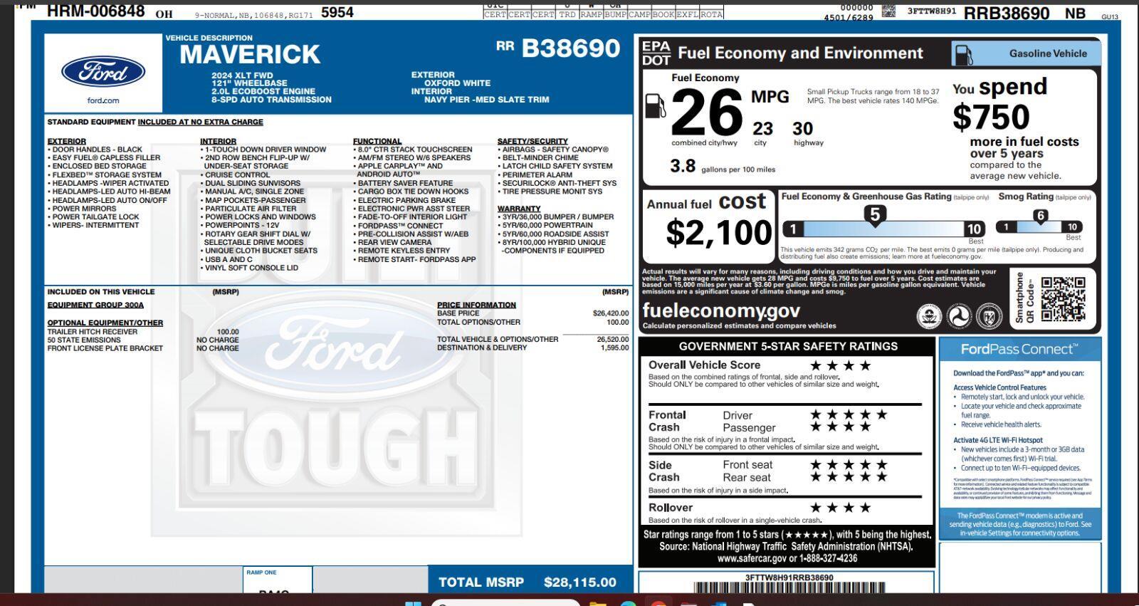 2024 Ford Maverick