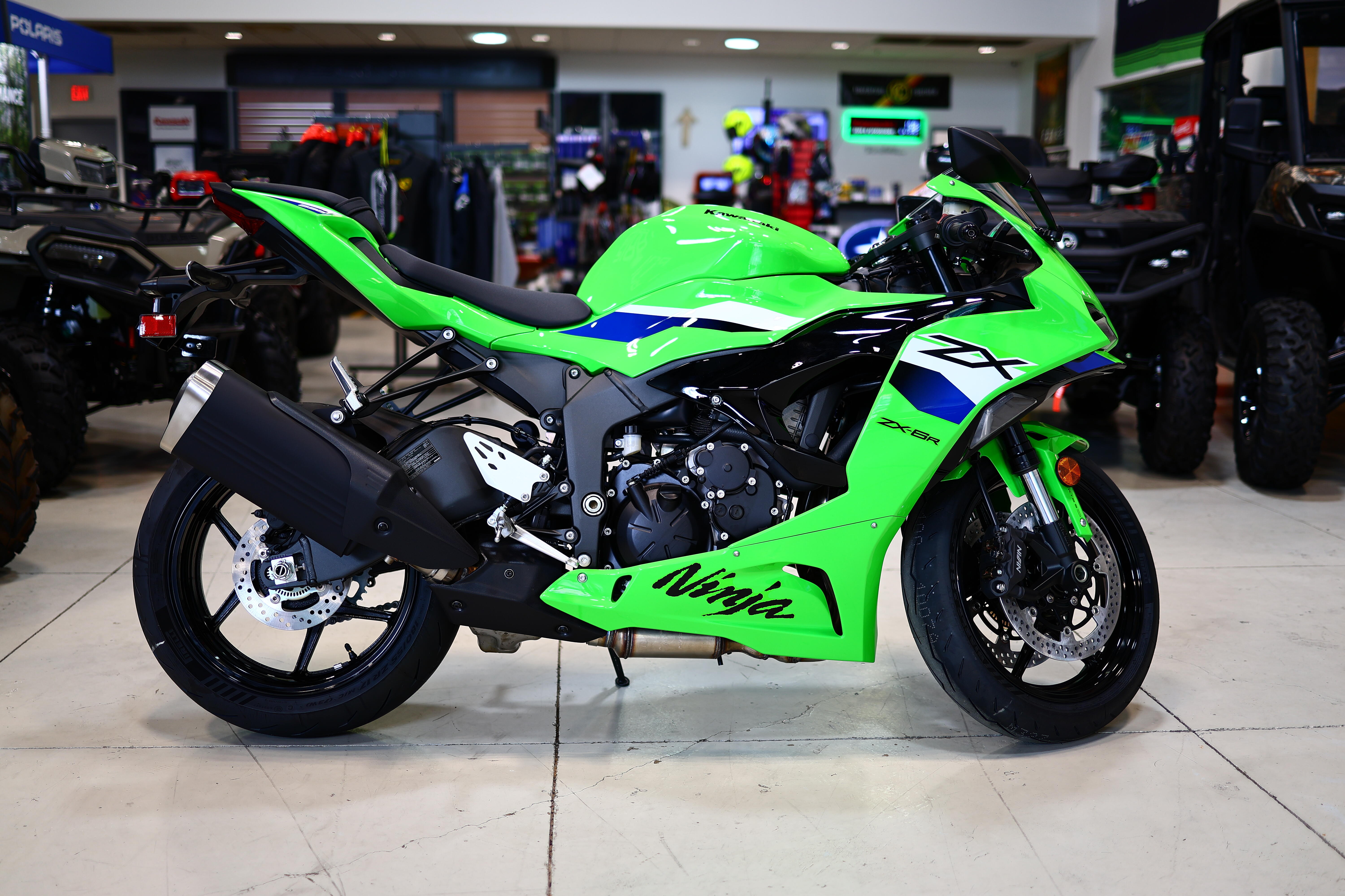 2026 Kawasaki NINJA ZX6R ABS  Lime Green