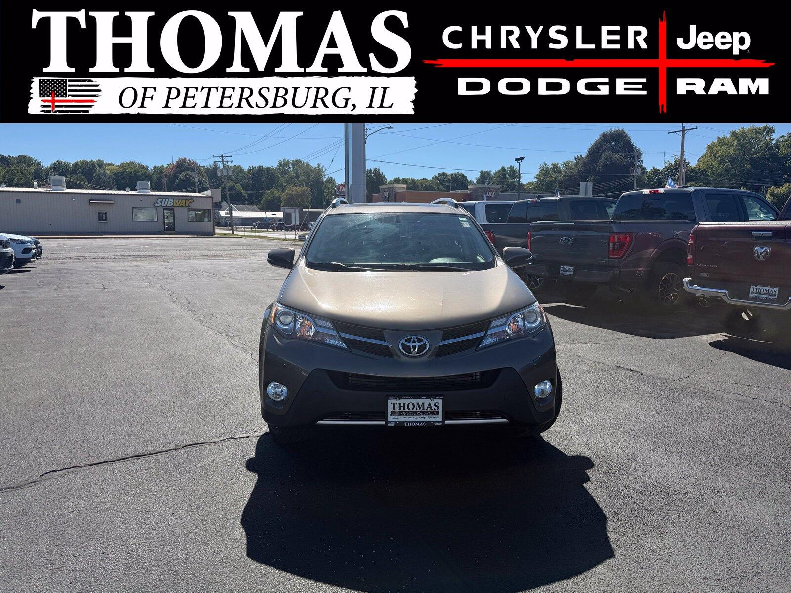 Used 2015 Toyota RAV4 Limited with VIN JTMDFREV8FD132109 for sale in Petersburg, IL