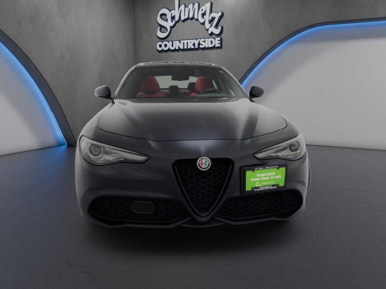 Certified 2022 Alfa Romeo Giulia Ti Veloce with VIN ZARFANBN4N7663640 for sale in Maplewood, Minnesota