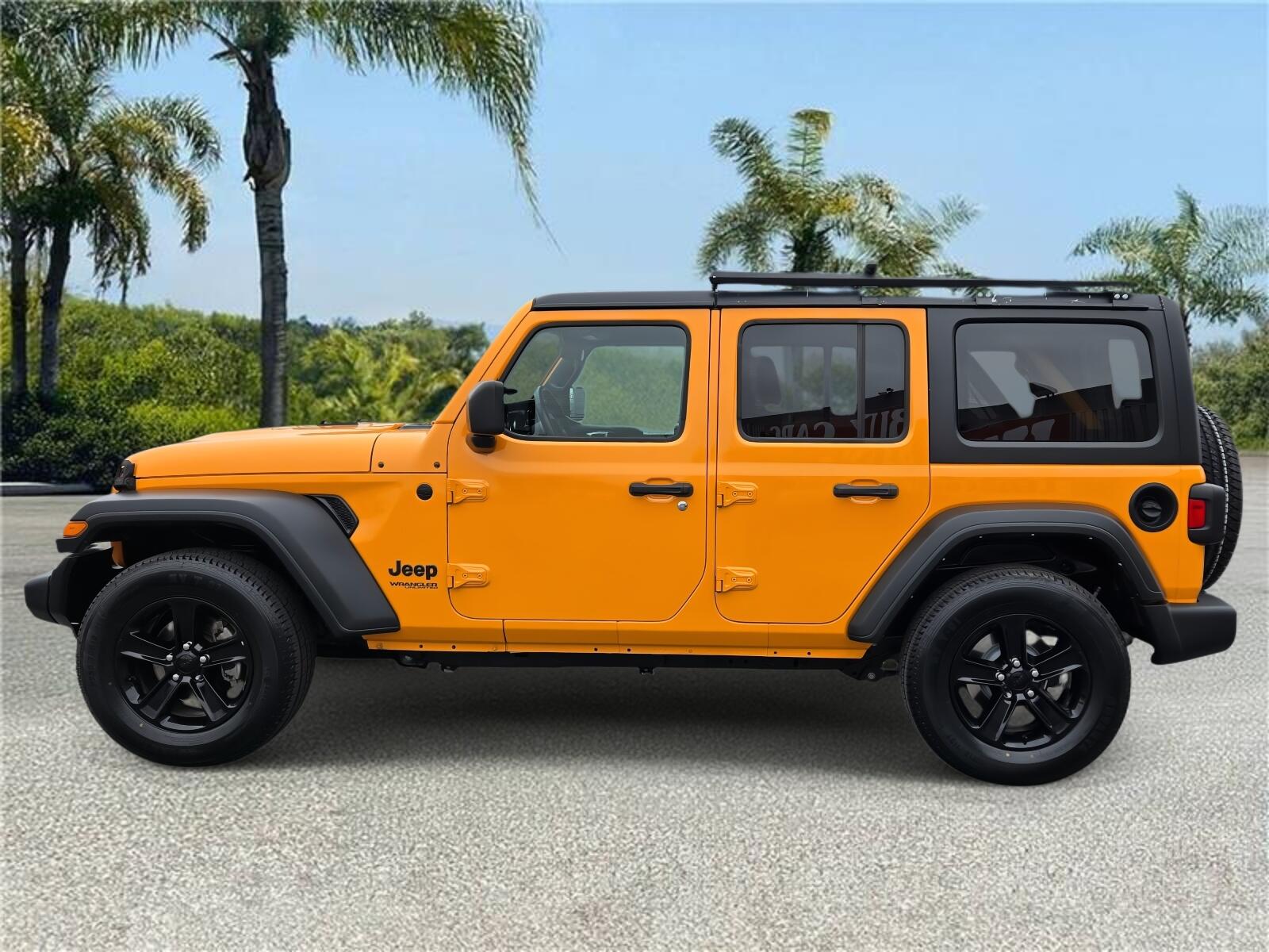 Used 2021 Jeep Wrangler Unlimited Altitude with VIN 1C4HJXDN7MW679315 for sale in Downey, CA