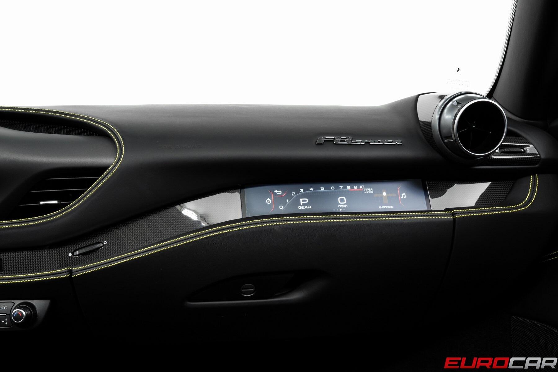 2022 Ferrari F8 Spider *HUGE CARBON OPTIONS * PASSENGER DISPLAY*Image 38