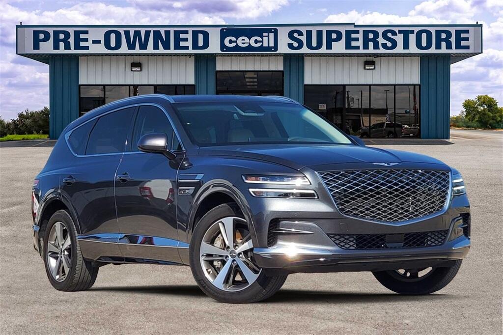 Used 2023 GENESIS GV80 Advanced+ with VIN KMUHCESC4PU142222 for sale in Burnet, TX