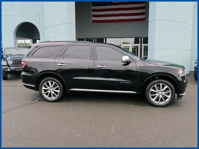 Certified 2019 Dodge Durango Anodized Platinum with VIN 1C4SDJET6KC806156 for sale in New Britain, CT