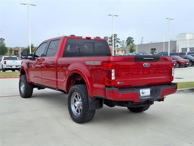 Used 2021 Ford F-250 Super Duty Lariat with VIN 1FT8W2BT1MEC19904 for sale in Huntsville, TX