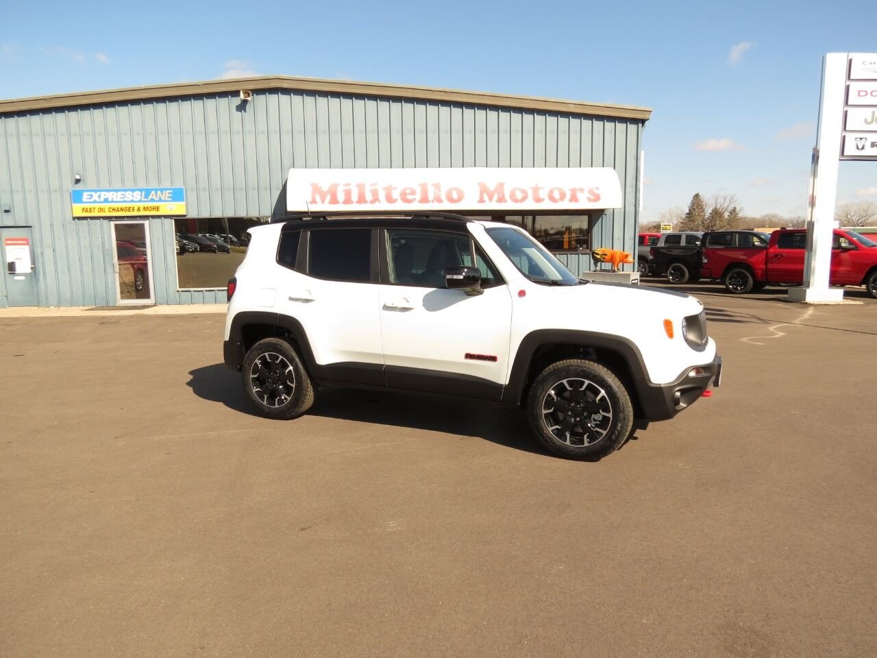 Used 2023 Jeep Renegade Trailhawk with VIN ZACNJDC16PPP73684 for sale in Fairmont, Minnesota