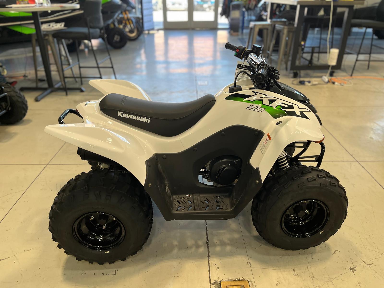 2027 Kawasaki KFX90  Bright White