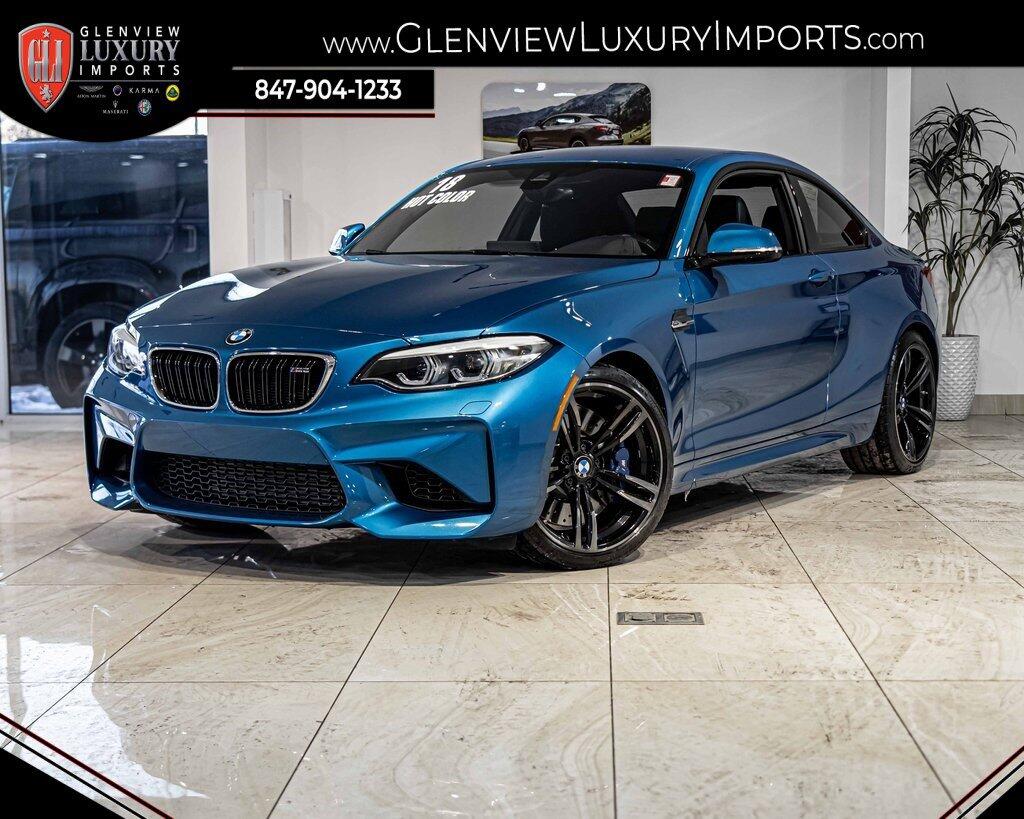 Used 2018 BMW M2 Coupe Base with VIN WBS1J5C59JVD37174 for sale in Glenview, IL