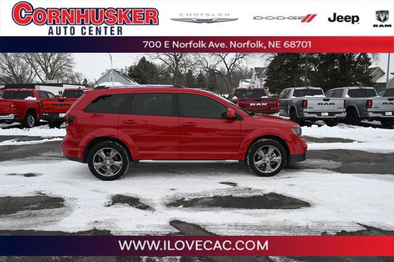 Used 2016 Dodge Journey CrossRoad Plus with VIN 3C4PDDGG6GT227915 for sale in Norfolk, NE