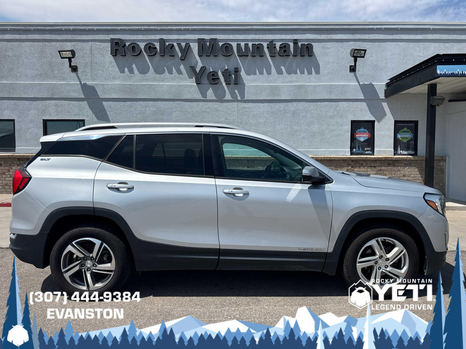 Used 2020 GMC Terrain SLT with VIN 3GKALVEV1LL132788 for sale in Jackson, WY