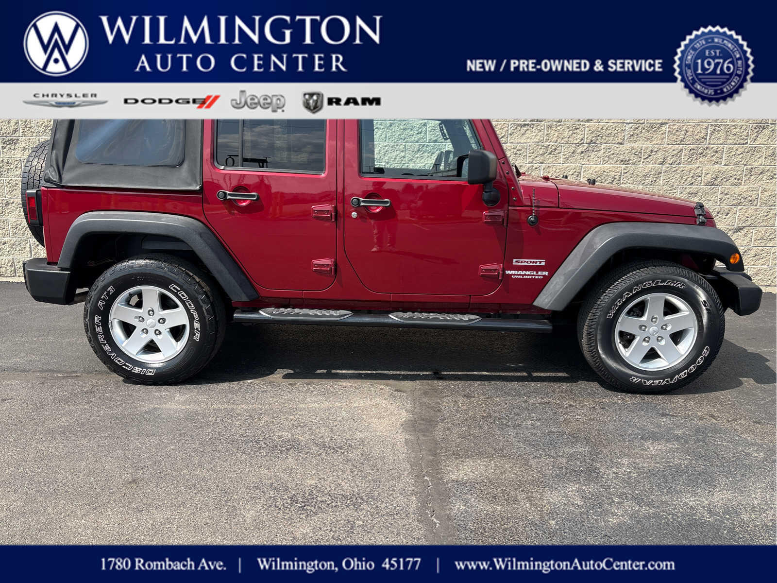 2012 Jeep Wrangler Unlimited Sport's photo