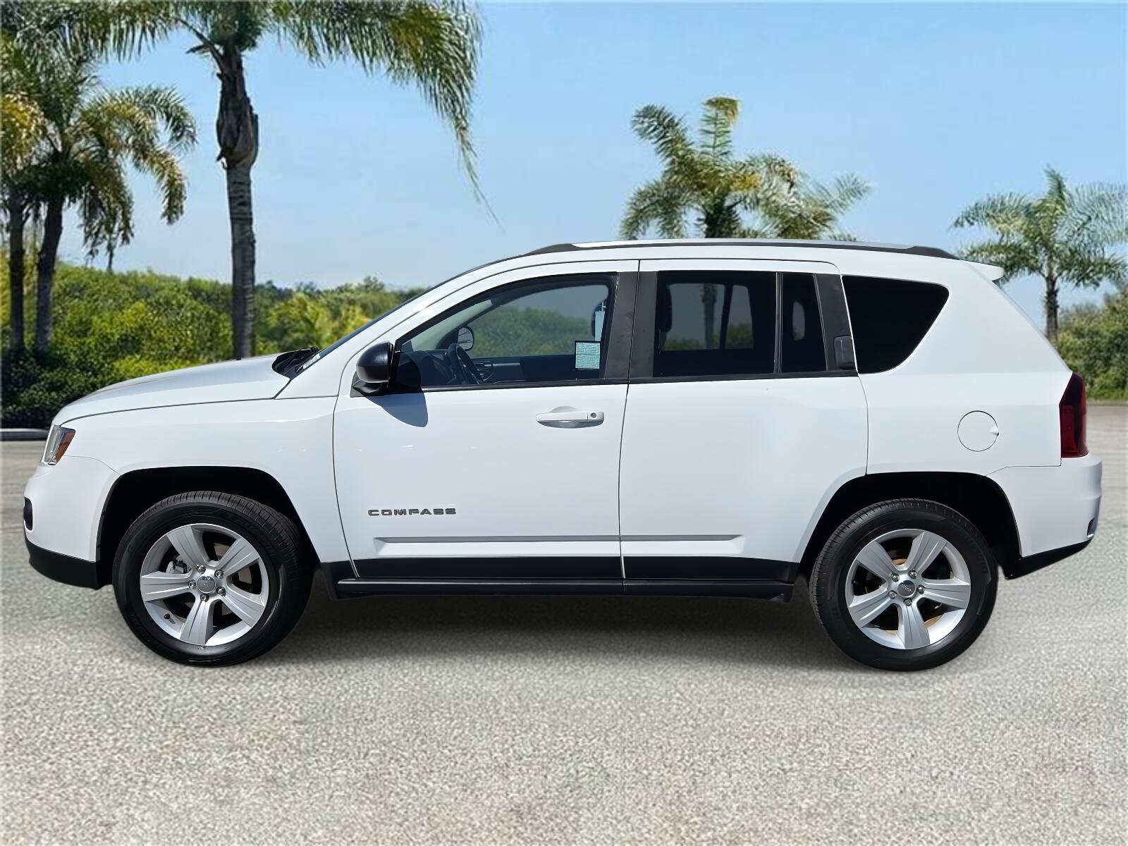 Used 2017 Jeep Compass Sport with VIN 1C4NJDBB3HD104561 for sale in Downey, CA