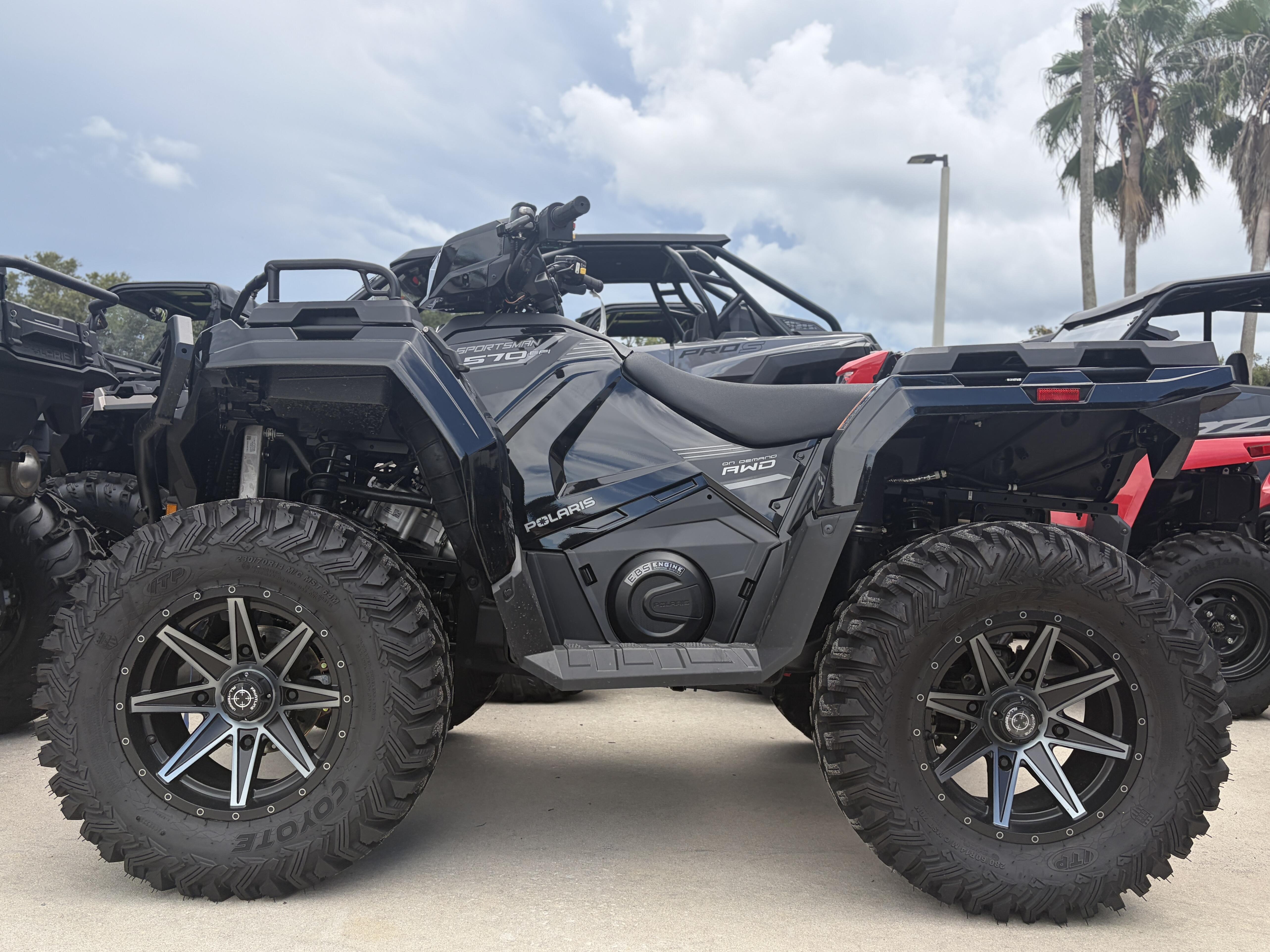 2026 Polaris SPORTSMAN 570 TRAIL ONYX BLACK