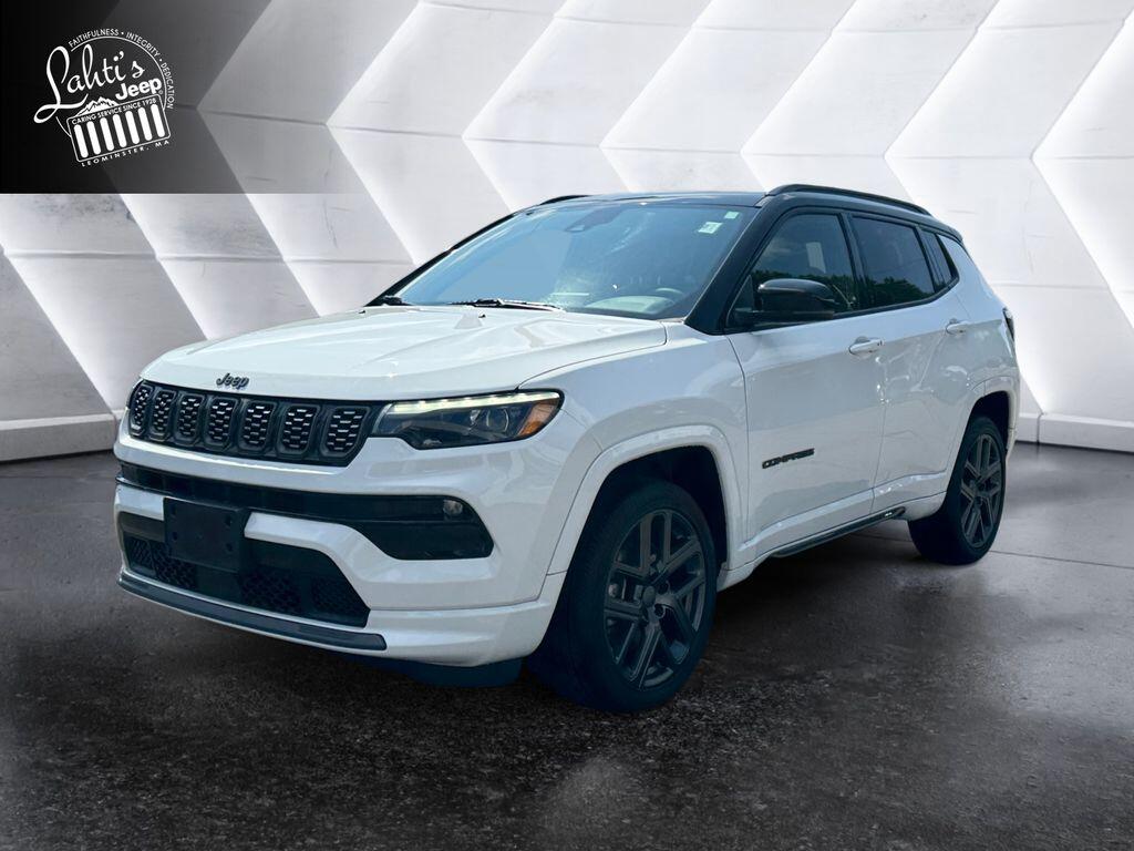 Bright White Clear Coat 2024 Jeep Compass SUV / Crossover Four-Wheel Drive 8-Speed Automatic