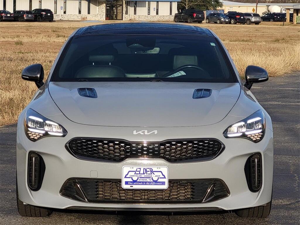 Used 2022 Kia Stinger GT-Line with VIN KNAE35LD1N6109710 for sale in Athens, TX