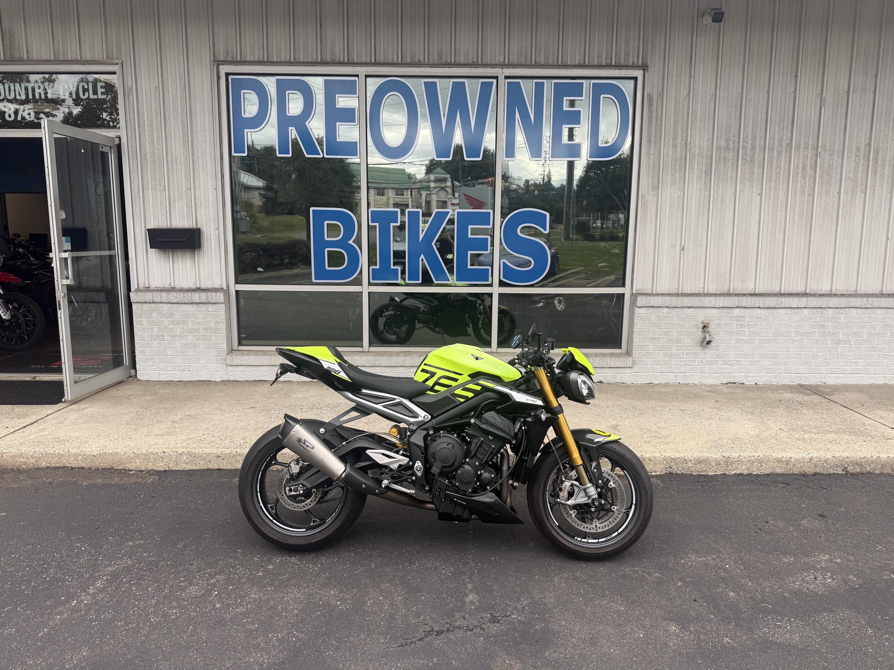 2024 Triumph Street Triple 765 Moto2 Edition Racing Yellow