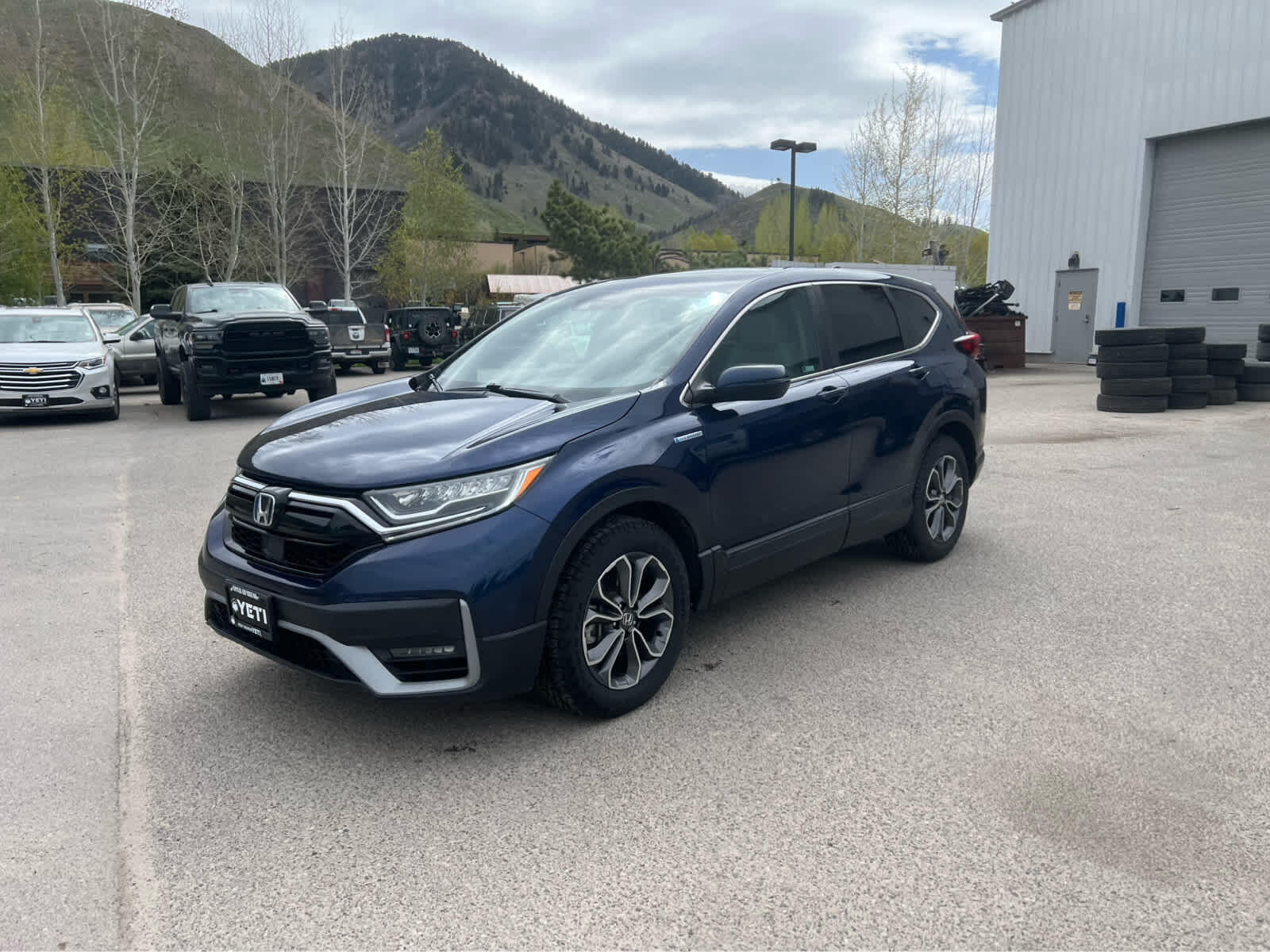Used 2021 Honda CR-V EX-L with VIN 7FART6H81ME027313 for sale in Jackson, WY