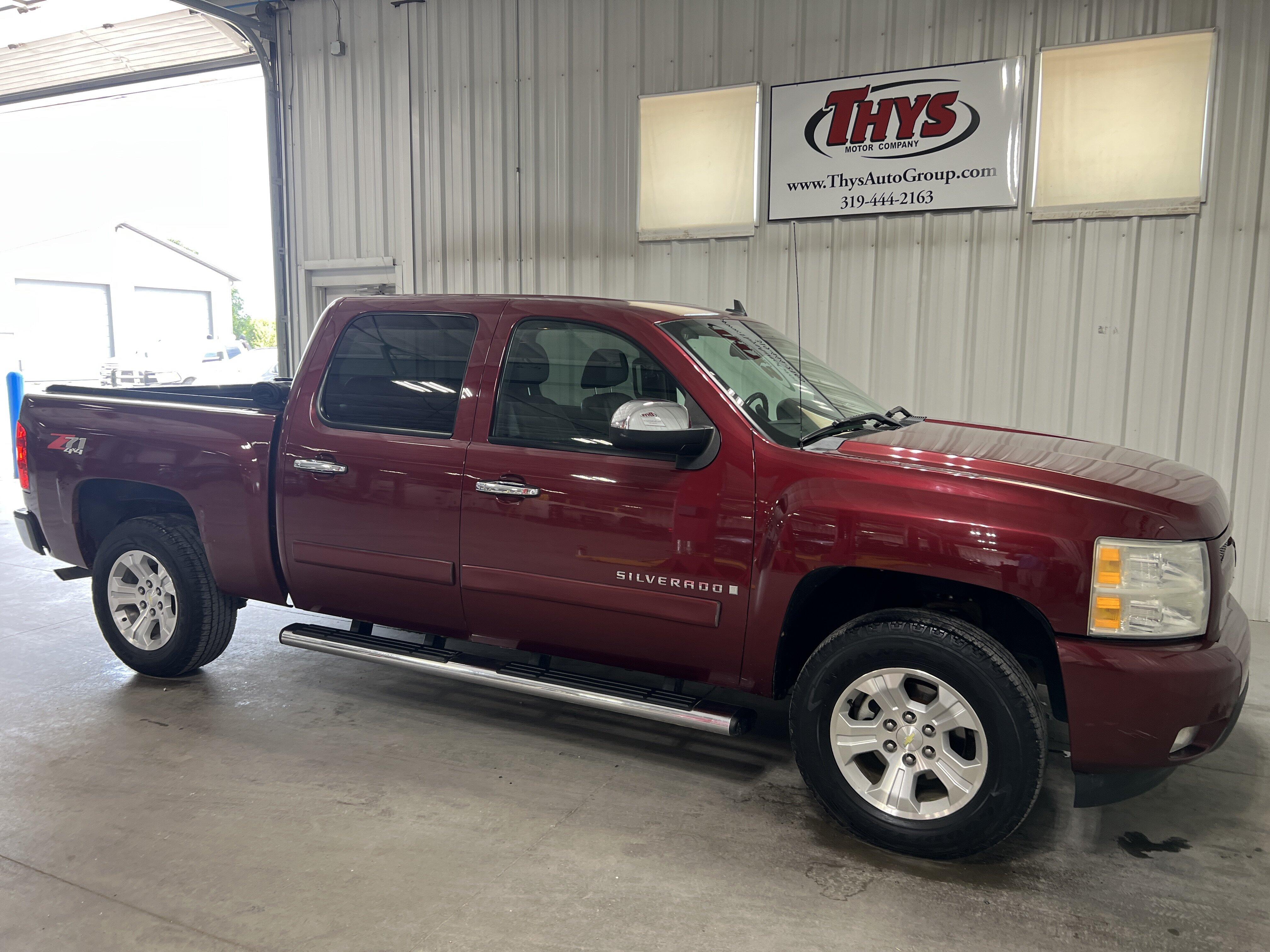 Used 2008 Chevrolet Silverado 1500 LTZ with VIN 3GCEK13328G271757 for sale in Belle Plaine, IA
