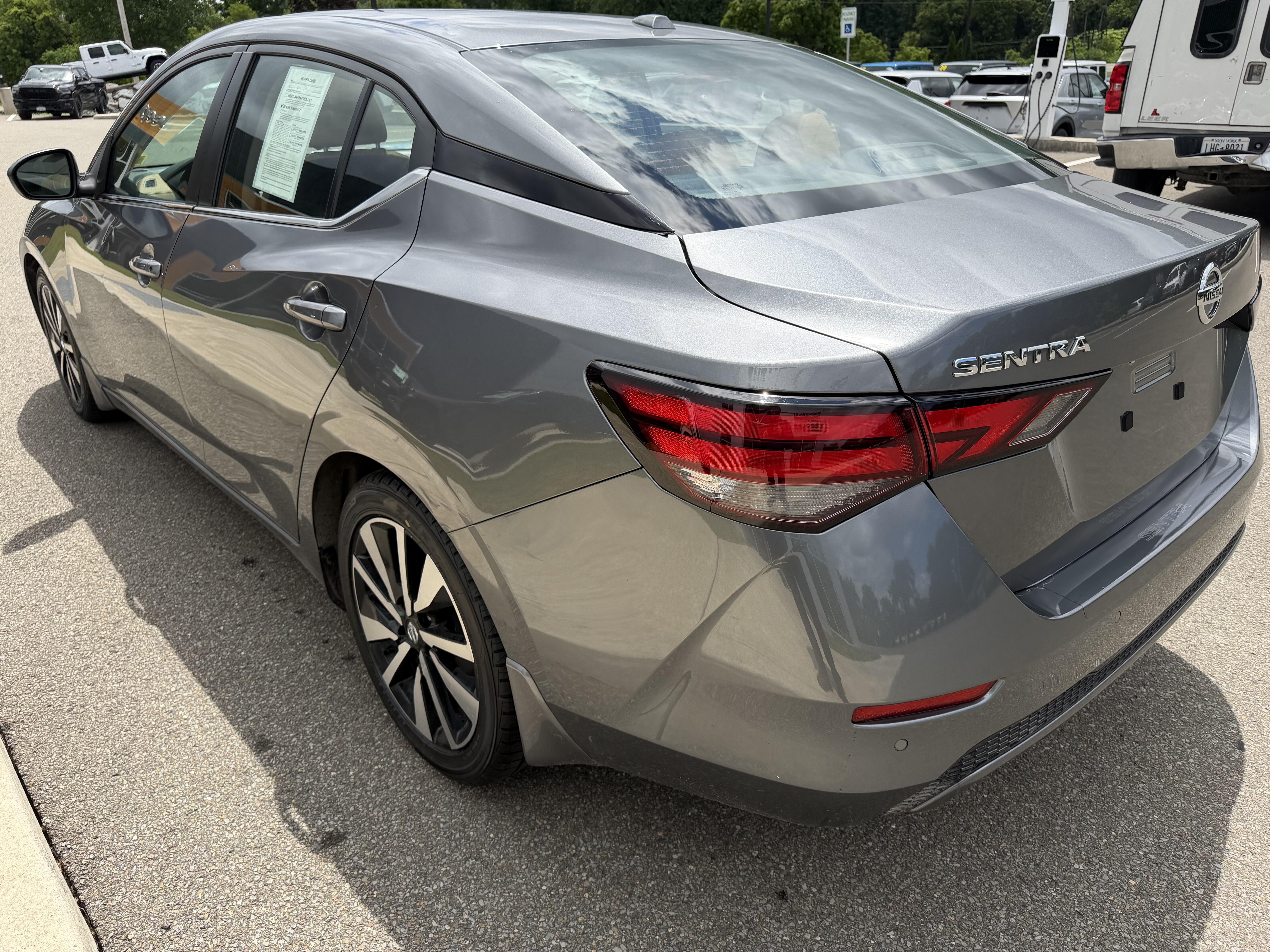 Used 2022 Nissan Sentra SV with VIN 3N1AB8CV3NY304752 for sale in Elmira, NY