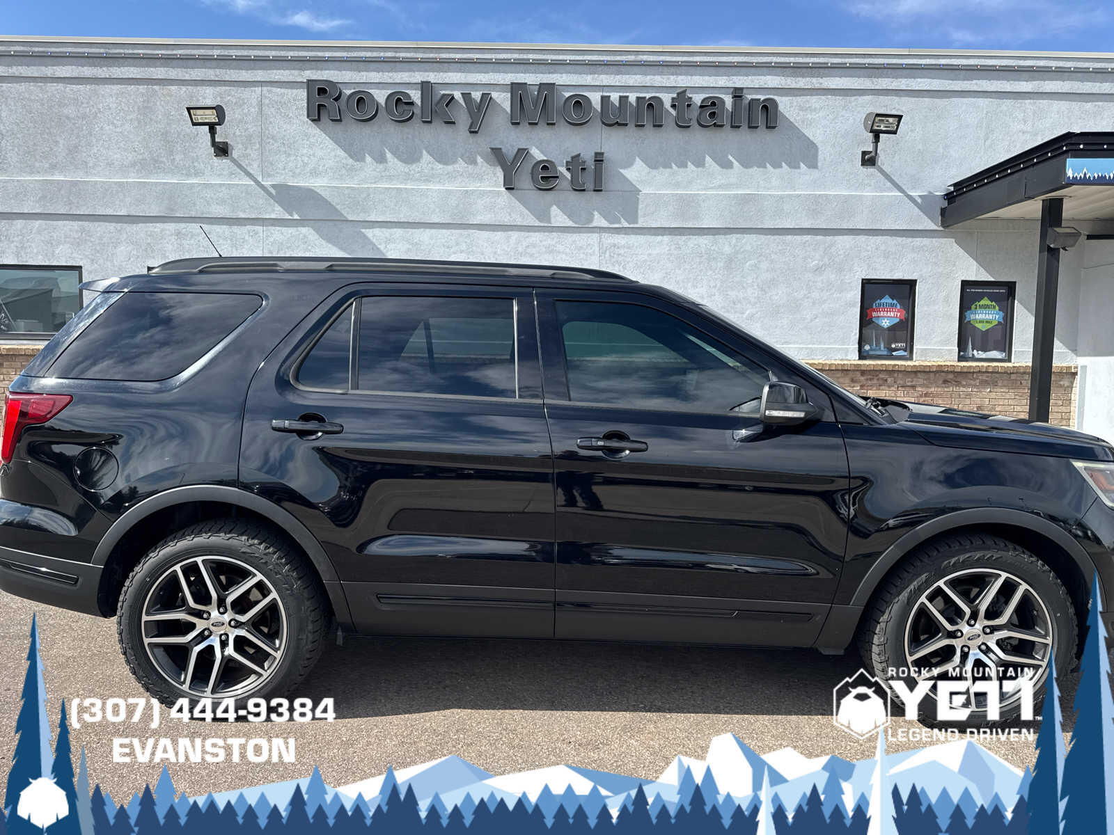 Used 2018 Ford Explorer Sport with VIN 1FM5K8GT6JGA20370 for sale in Afton, WY