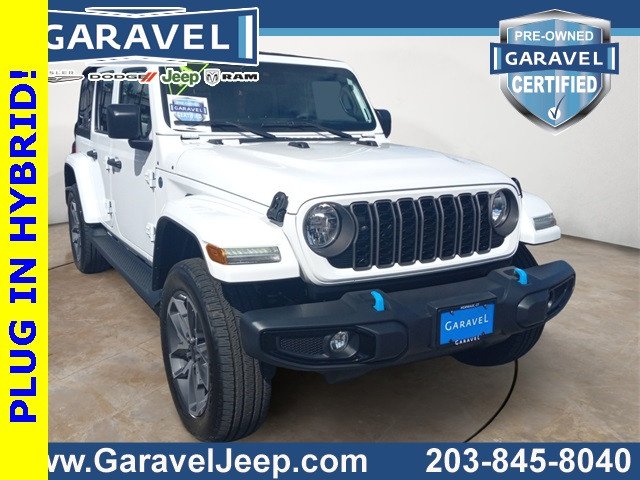 Used 2024 Jeep Wrangler 4xe Sports S 4XE with VIN 1C4RJXN69RW227403 for sale in Norwalk, CT