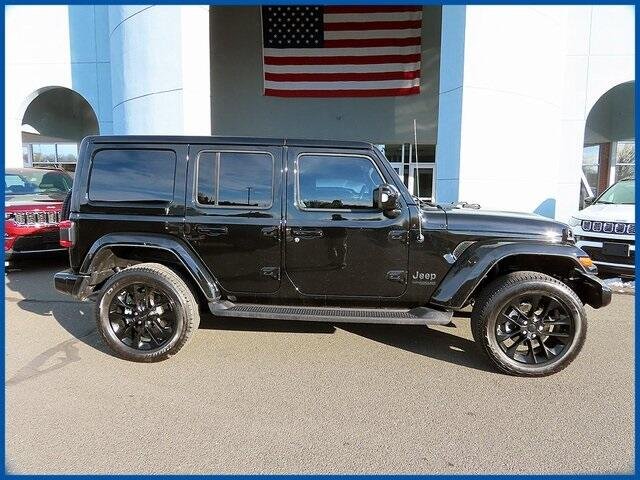 Certified 2022 Jeep Wrangler Unlimited High Altitude with VIN 1C4HJXEG0NW249885 for sale in New Britain, CT