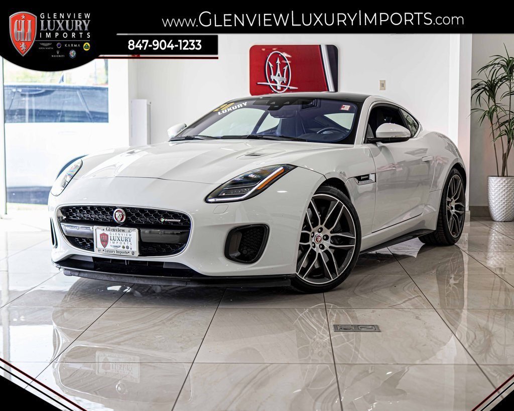 Used 2020 Jaguar F-Type R-Dynamic with VIN SAJD81FV5LCK67965 for sale in Glenview, IL