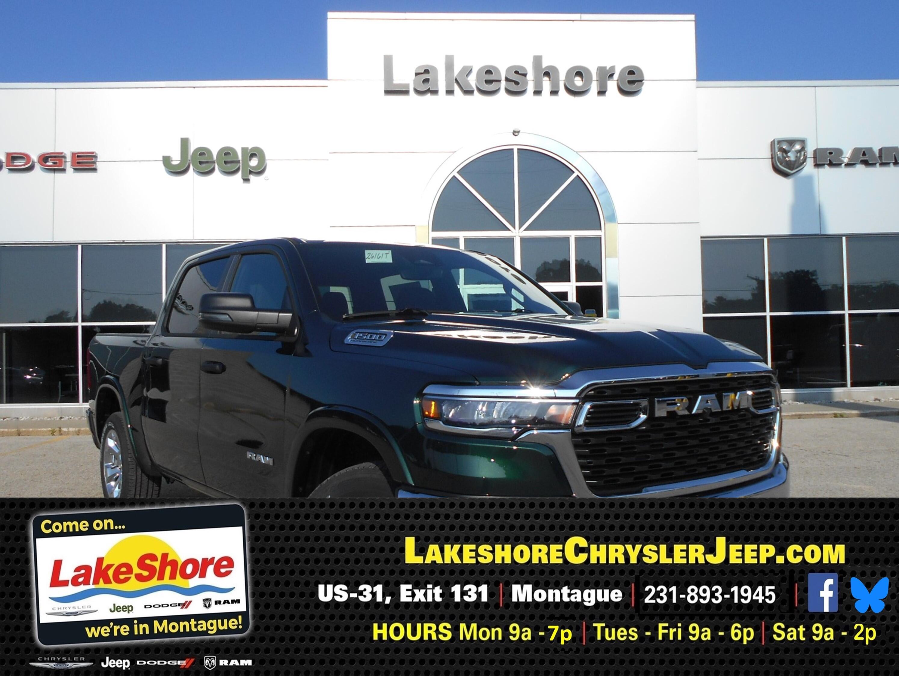 2026 RAM 1500 1500 Big Horn Crew Cab 4x4 5'7' Box