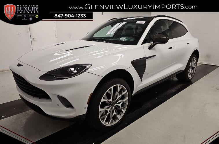 Used 2021 Aston Martin DBX Base with VIN SCFVUJAWXMTV02538 for sale in Glenview, IL