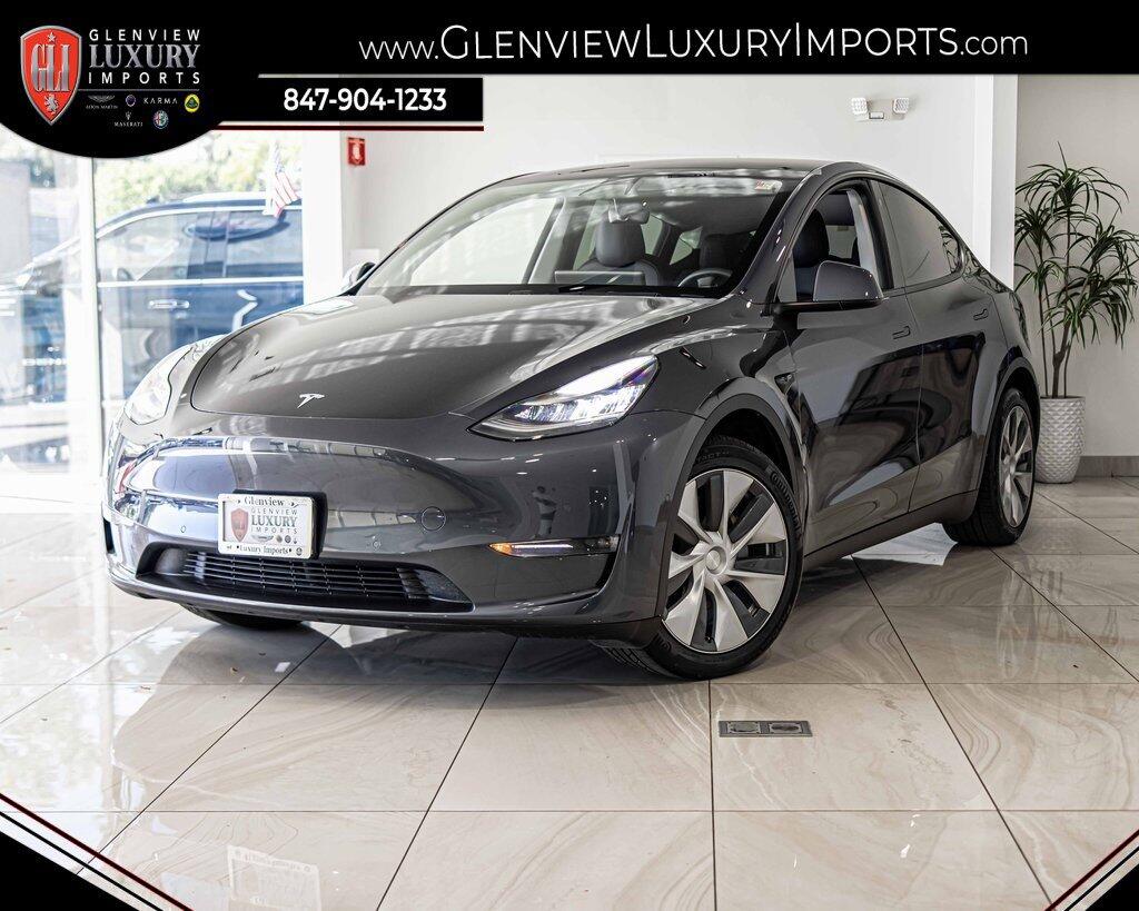 Used 2020 Tesla Model Y Long Range with VIN 5YJYGDEE5LF050067 for sale in Glenview, IL