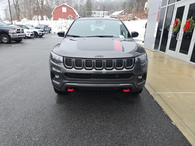 Used 2023 Jeep Compass Trailhawk with VIN 3C4NJDDN9PT554490 for sale in Warrensburg, NY