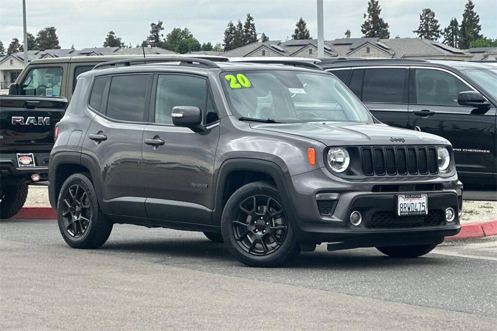 Used 2020 Jeep Renegade Altitude with VIN ZACNJABB9LPL43313 for sale in Clovis, CA