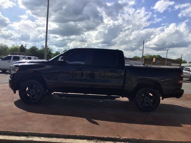 Used 2021 RAM Ram 1500 Pickup Big Horn/Lone Star with VIN 1C6SRFFTXMN580652 for sale in Vinita, OK