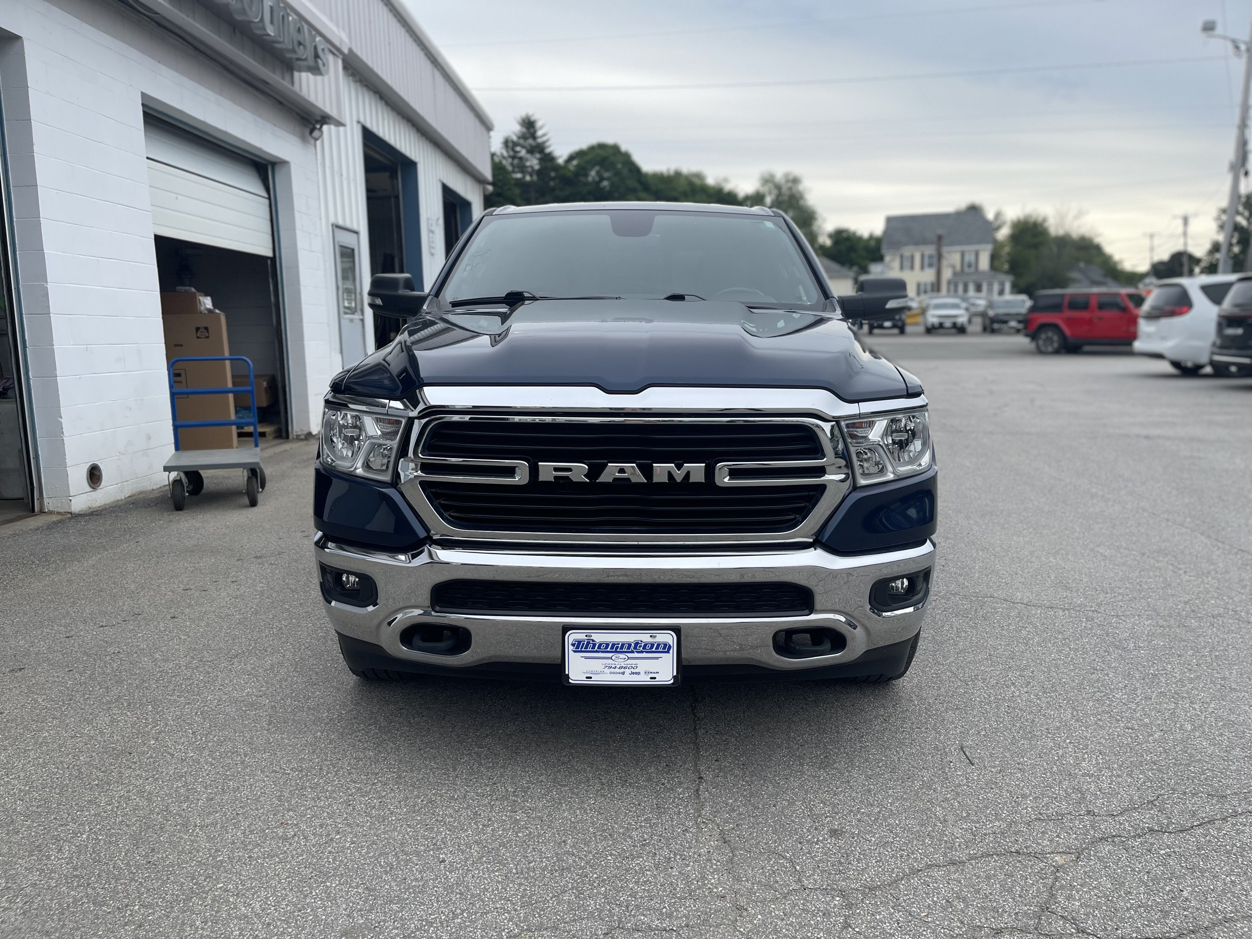 Certified 2021 RAM Ram 1500 Pickup Big Horn/Lone Star with VIN 1C6SRFBT2MN759774 for sale in Lincoln, ME