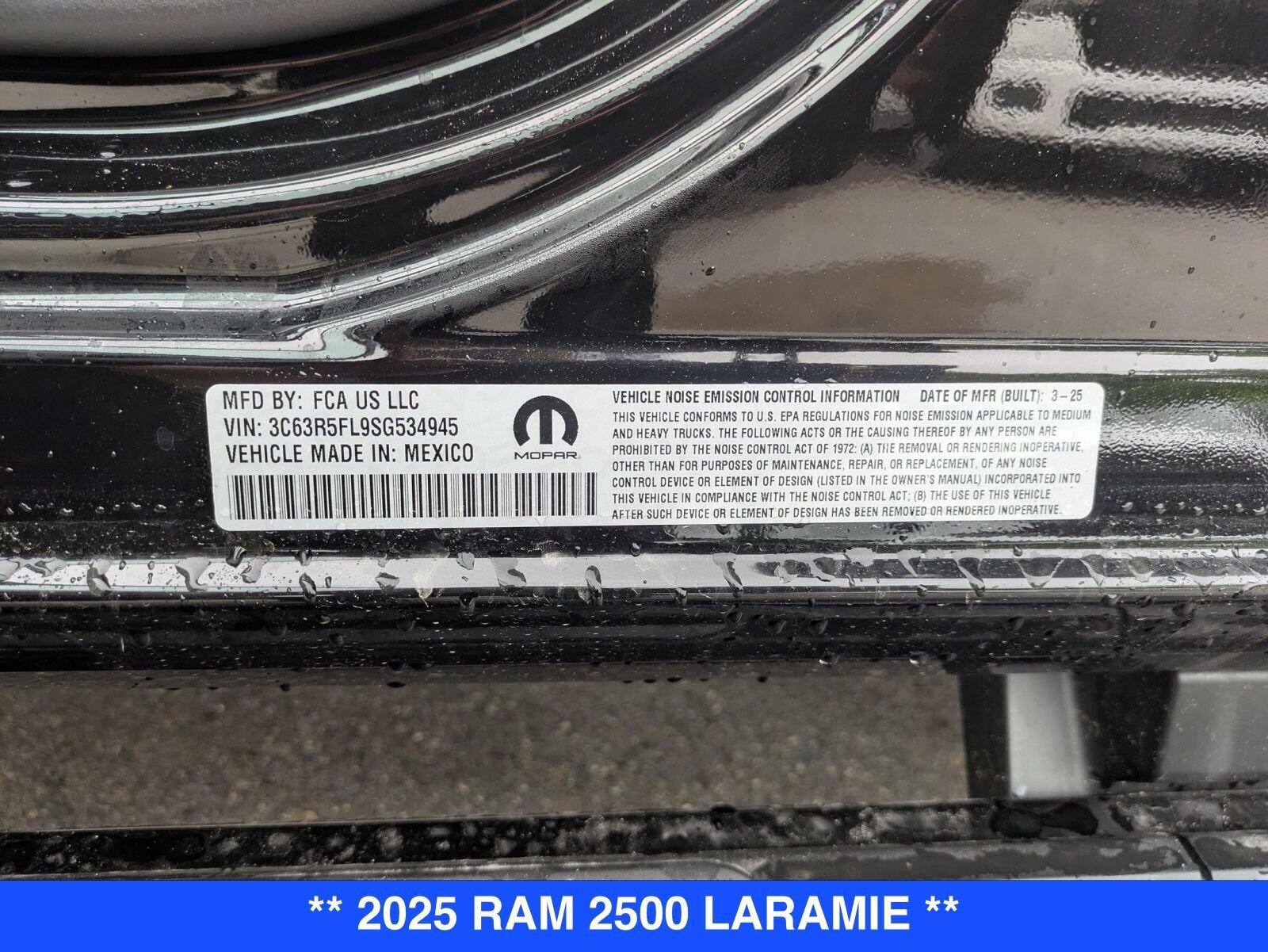 2025 RAM 2500 Laramie - Photo 32