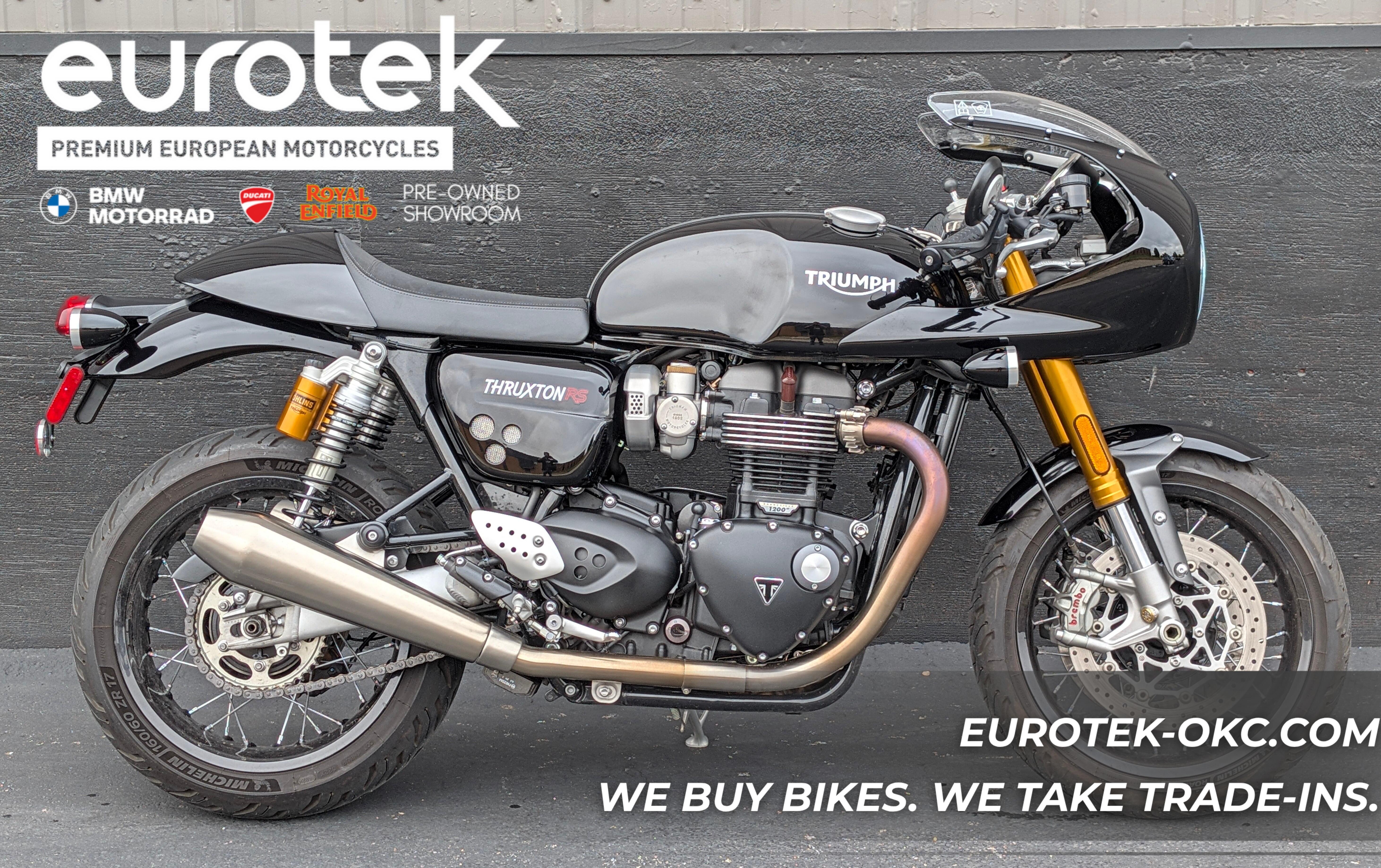 2020 TRIUMPH THRUXTON RS SHOWCASE