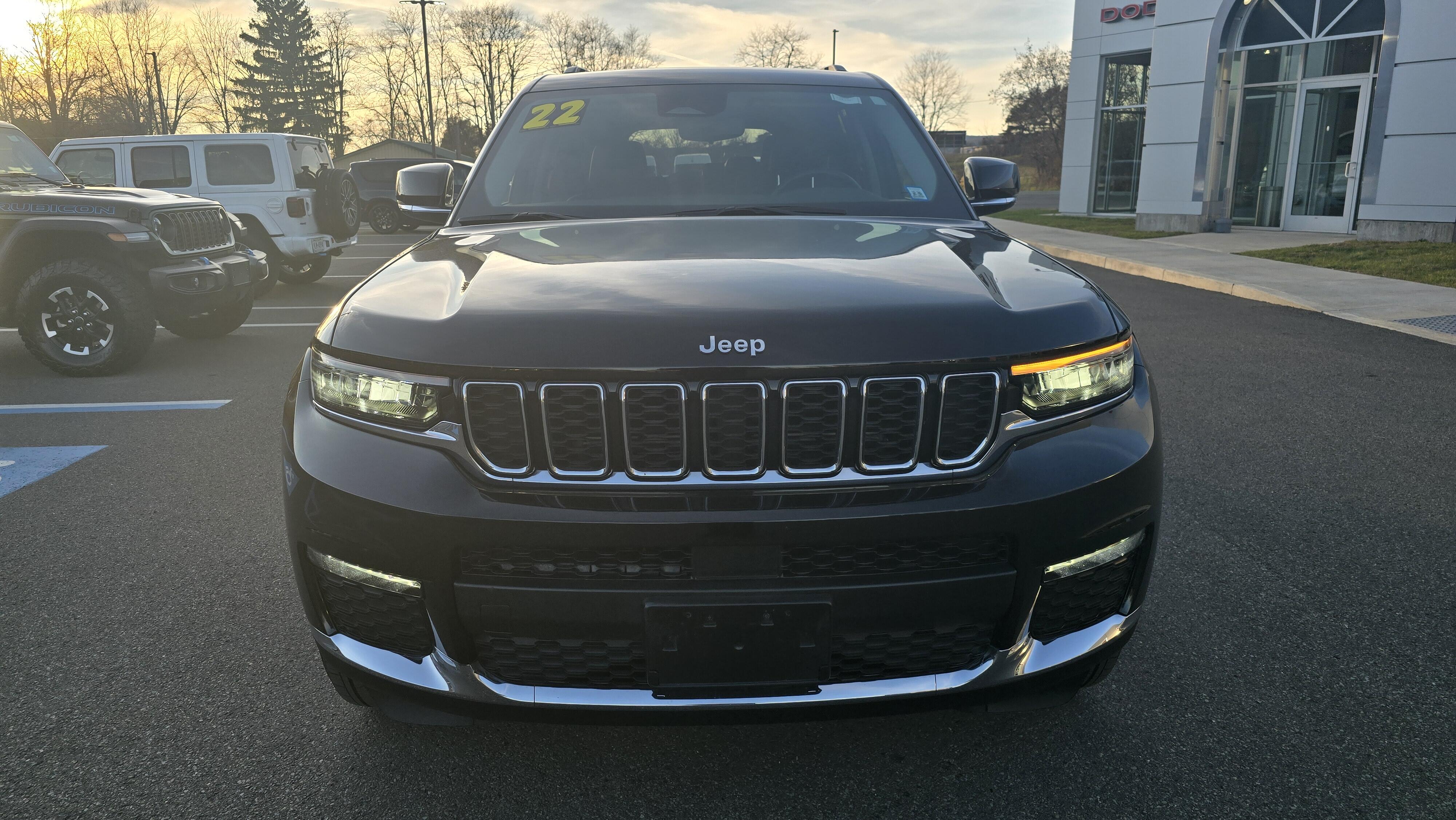 Used 2022 Jeep Grand Cherokee L Limited with VIN 1C4RJKBG5N8609782 for sale in Elmira, NY