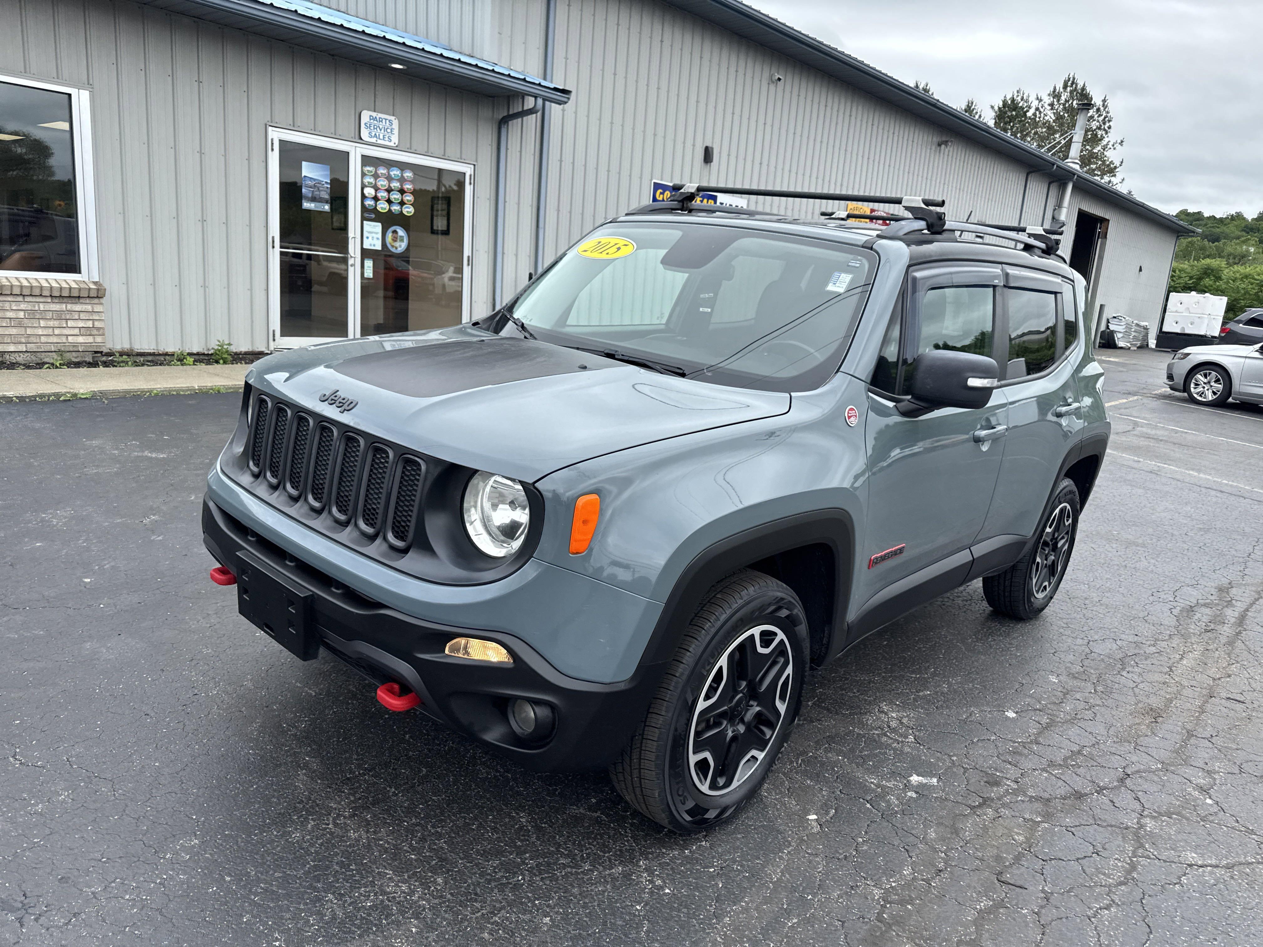 Used 2015 Jeep Renegade Trailhawk with VIN ZACCJBCT4FPB44424 for sale in Dansville, NY