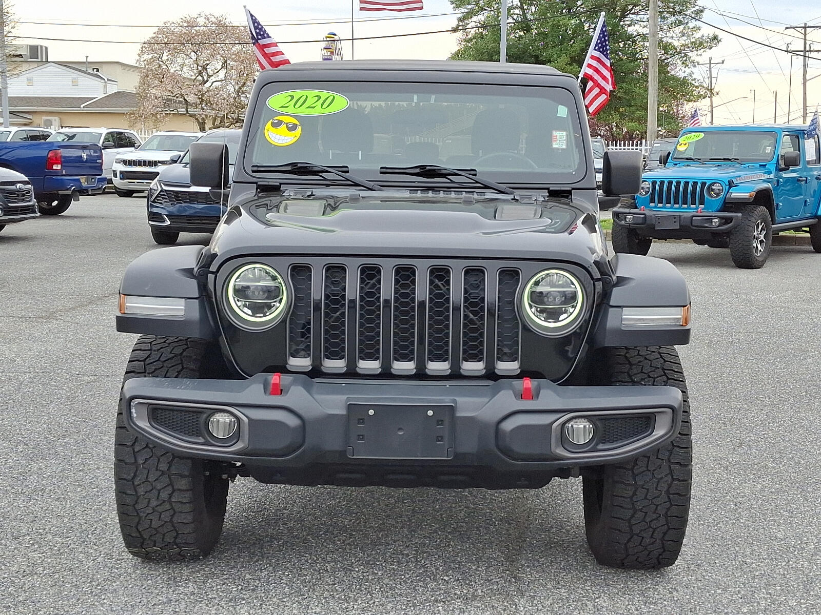 Used 2020 Jeep Gladiator Rubicon with VIN 1C6JJTBG3LL130667 for sale in New Castle, DE