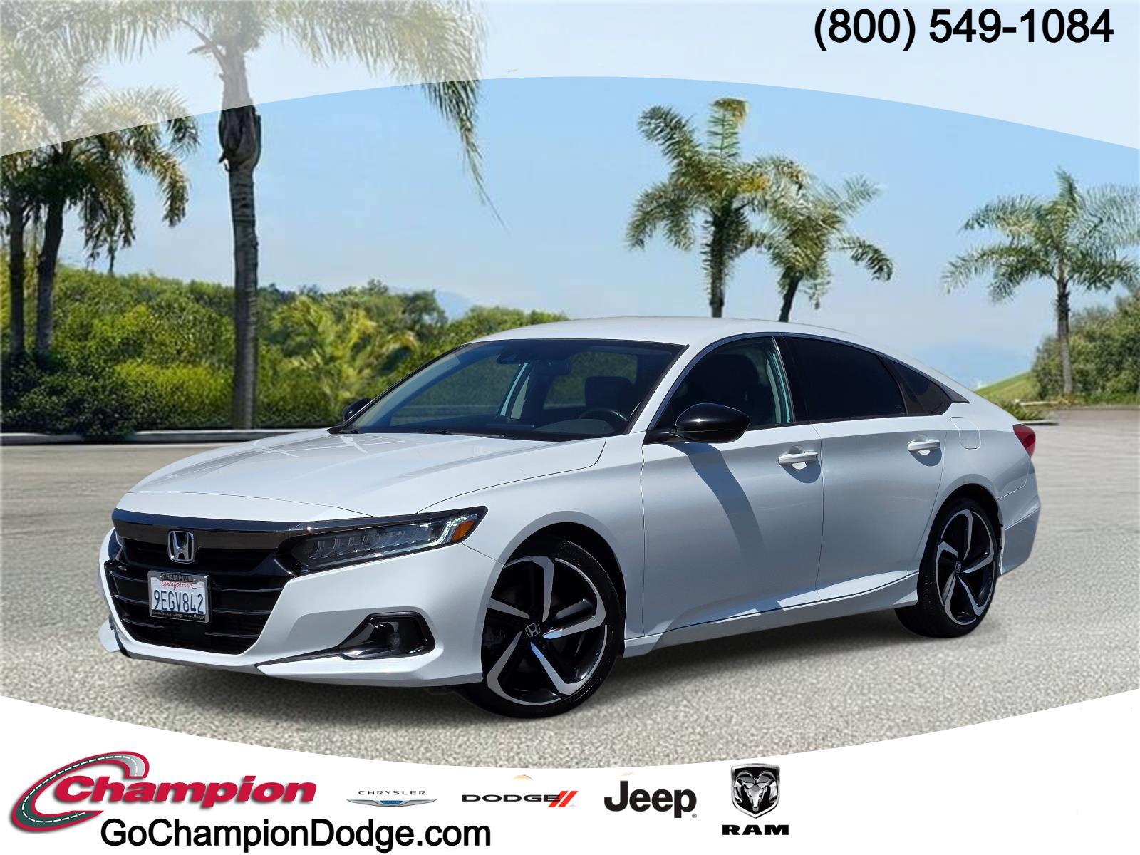 2022 Honda Accord Sedan Sport SE 1.5T CVT