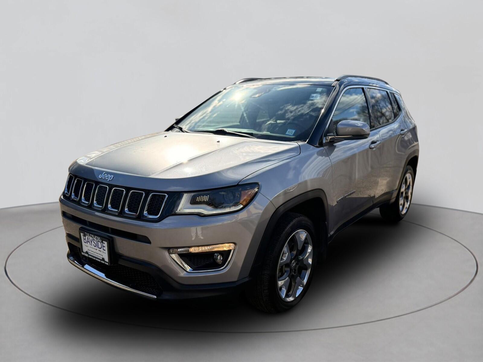 Used 2018 Jeep Compass Limited with VIN 3C4NJDCB4JT146333 for sale in Bayside, NY