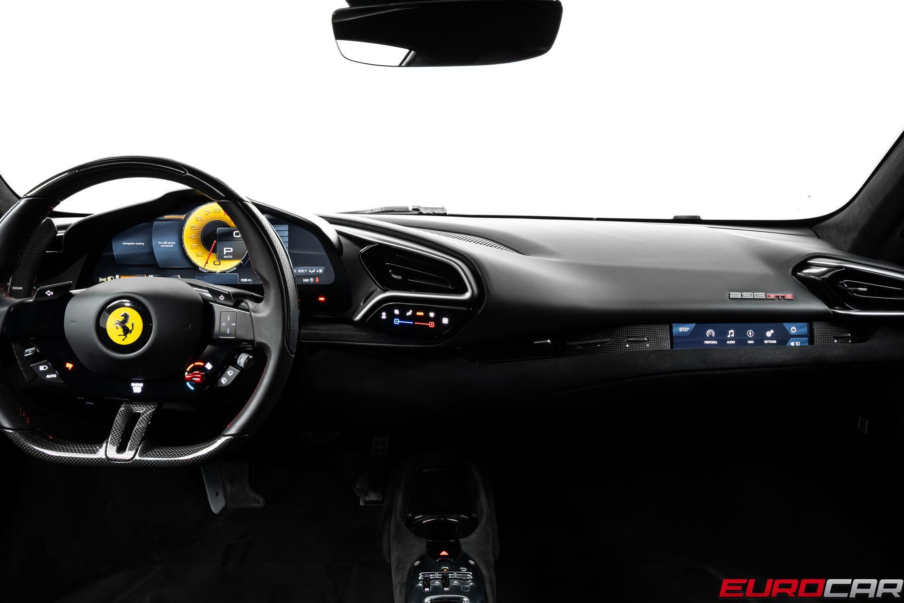 2023 Ferrari 296 GTB *CARBON STEERING WHEEL * PASSENGER DISPLAY*Image 27